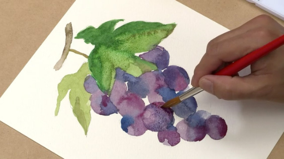 水彩絵の具のいろいろな描き方
